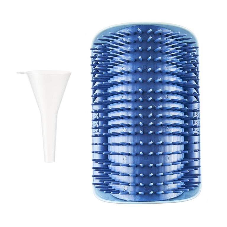 Vibrant Life Self Grooming Cat Brush â Blue