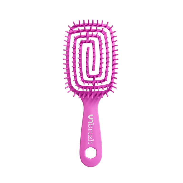 FHI HeatÂ® UNbrush Flex Detangling Brush â 8" / Pink / Pain-Free Brushing on All Wet or Dry Hair Types