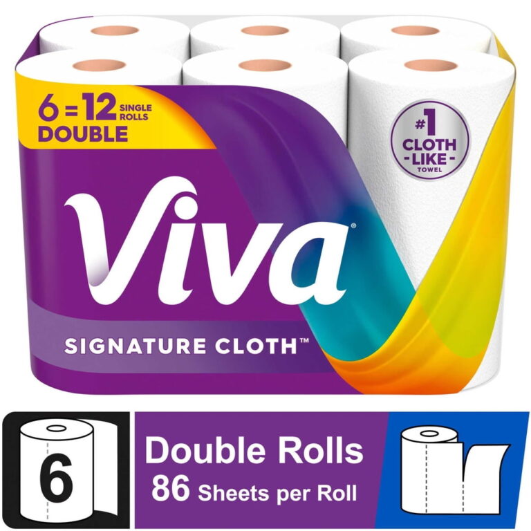 Viva Signature Cloth Paper Towels â 6 Double Rolls