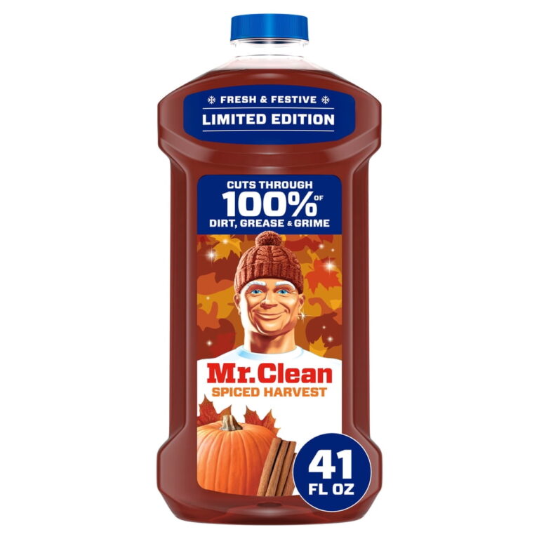 Mr. Clean All Purpose Cleaner â 41 fl oz / Pumpkin / Spiced Harvest / Cleaning Liquid / Mop Soap / Floor Cleaner
