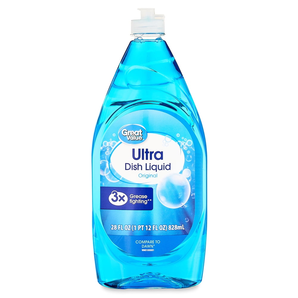 Great Value Ultra Dish Liquid â 28 fl oz / Original