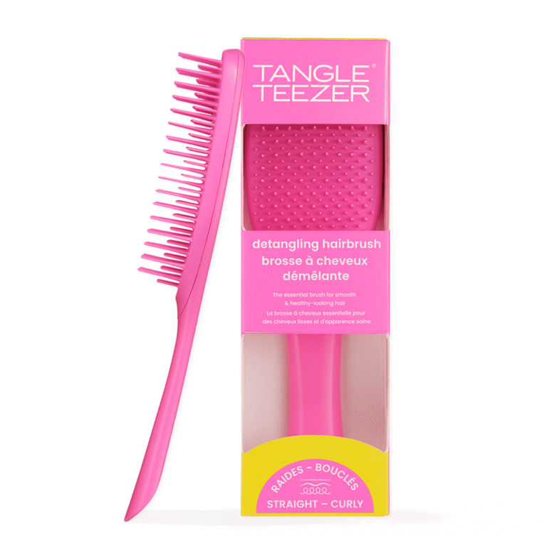The Essential Detangler by Tangle Teezer for Wet & Dry Hair - Pink | Hair Brushes
