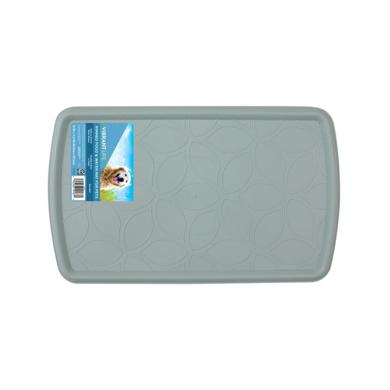 Vibrant Life Rimmed Dog Bowl Mat â 1 Ct / Color Varies