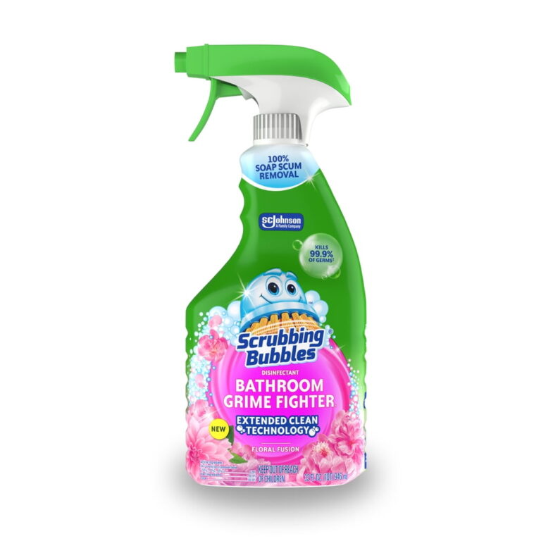 Scrubbing Bubbles Bathroom Grime Fighter Disinfectant Cleaner â 32oz / Rainshower Scent
