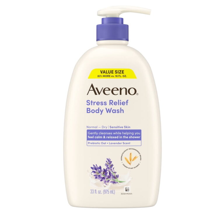 Aveeno Stress Relief Body Wash â Value Size 33 Fl oz