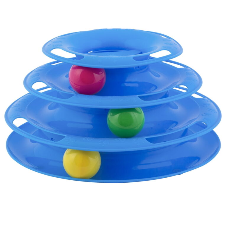 Vibrant Life Triple Chase Tower Cat Toy | Cat Toys