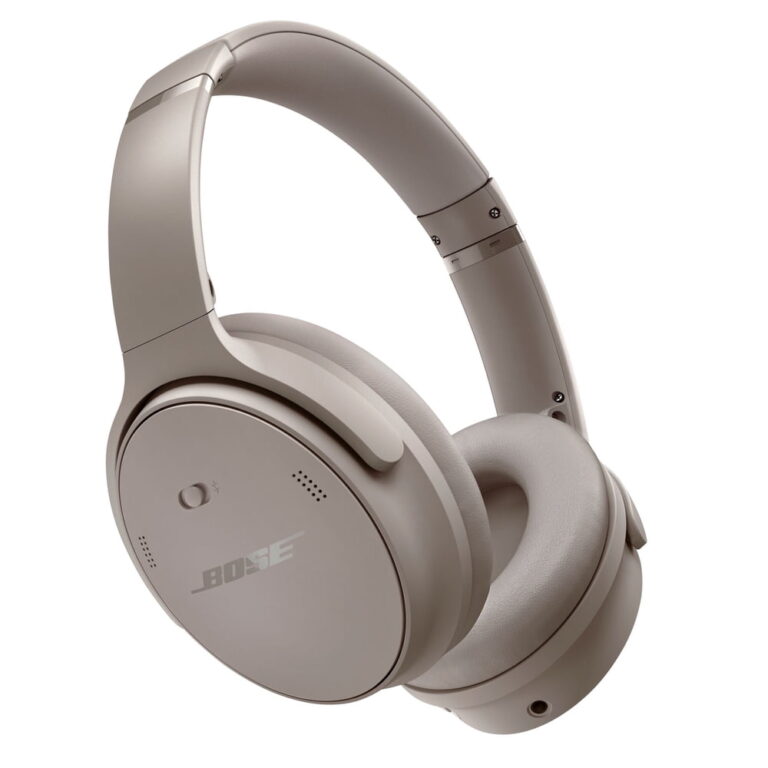 Bose QuietComfort Headphones Noise Cancelling Over-Ear Wireless Bluetooth Earphones â Sandstone